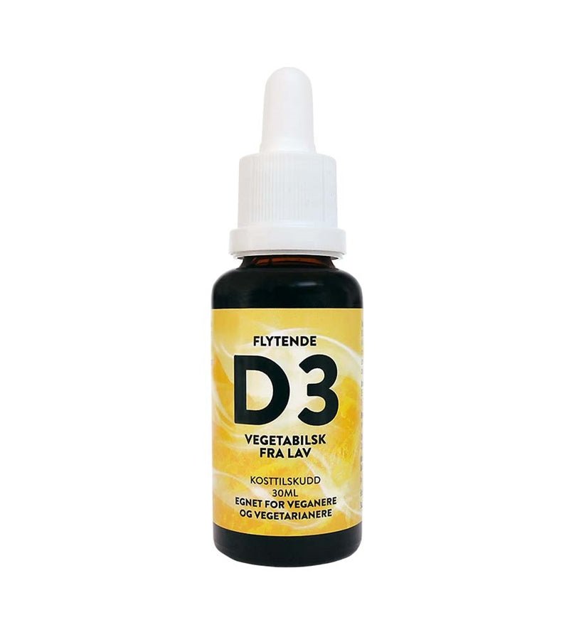 Flytende vegansk D3 30 ml - Lev Logisk