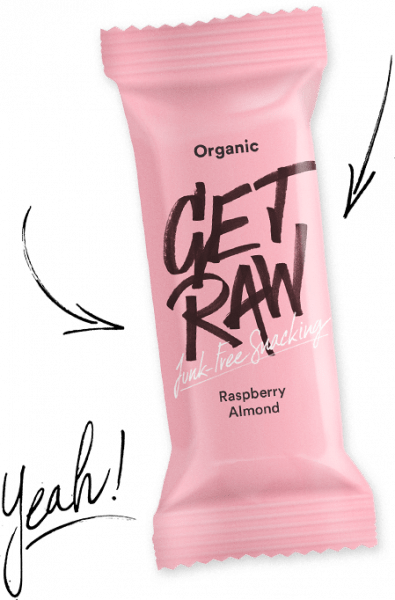 Get Raw Bringebær + Mandel - Lev Logisk