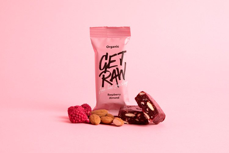 Get Raw Bringebær + Mandel - Lev Logisk