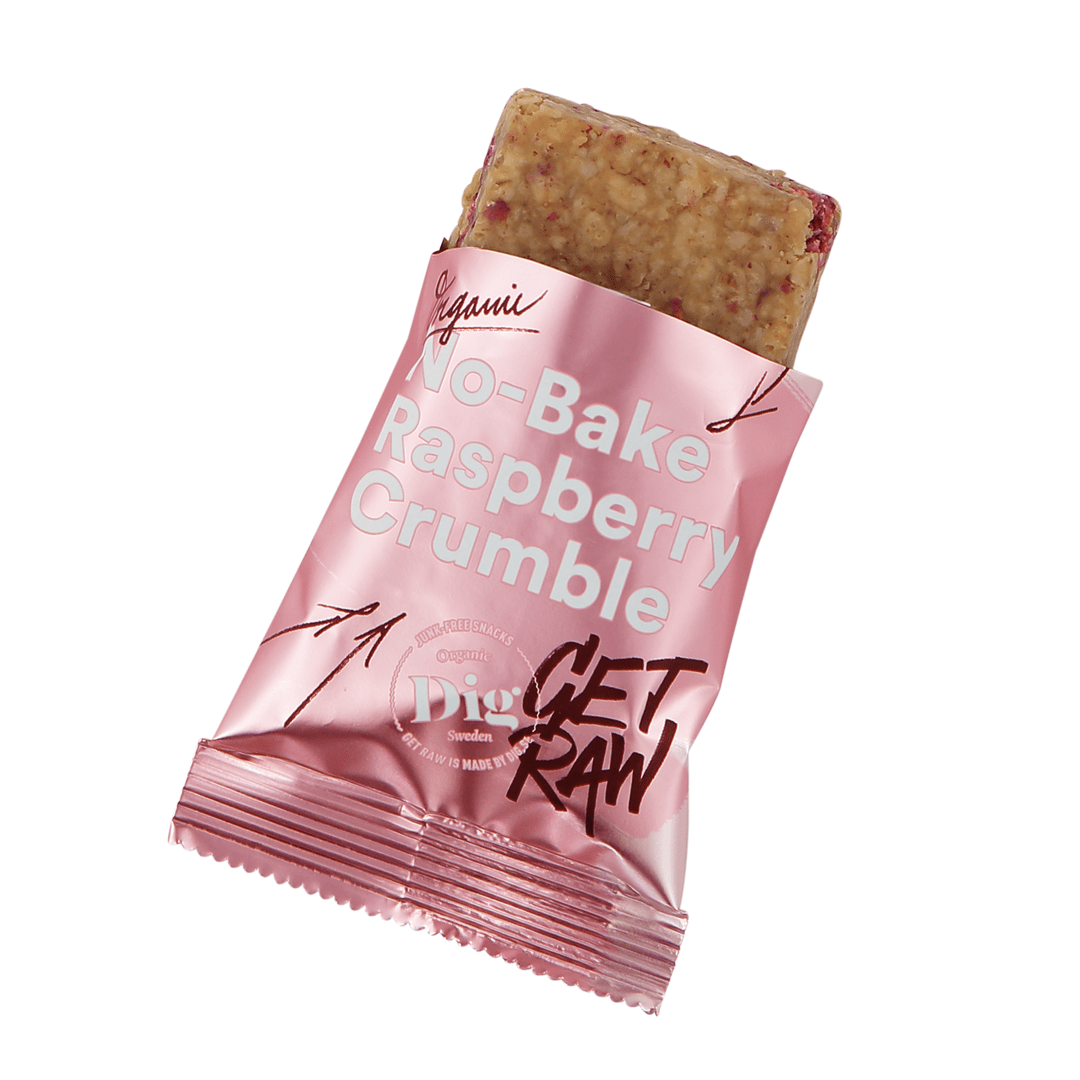 Get Raw smuldrepai -Bringebær - Lev Logisk