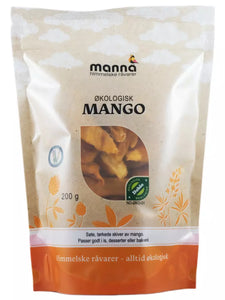 Økologisk tørket mango 200 g