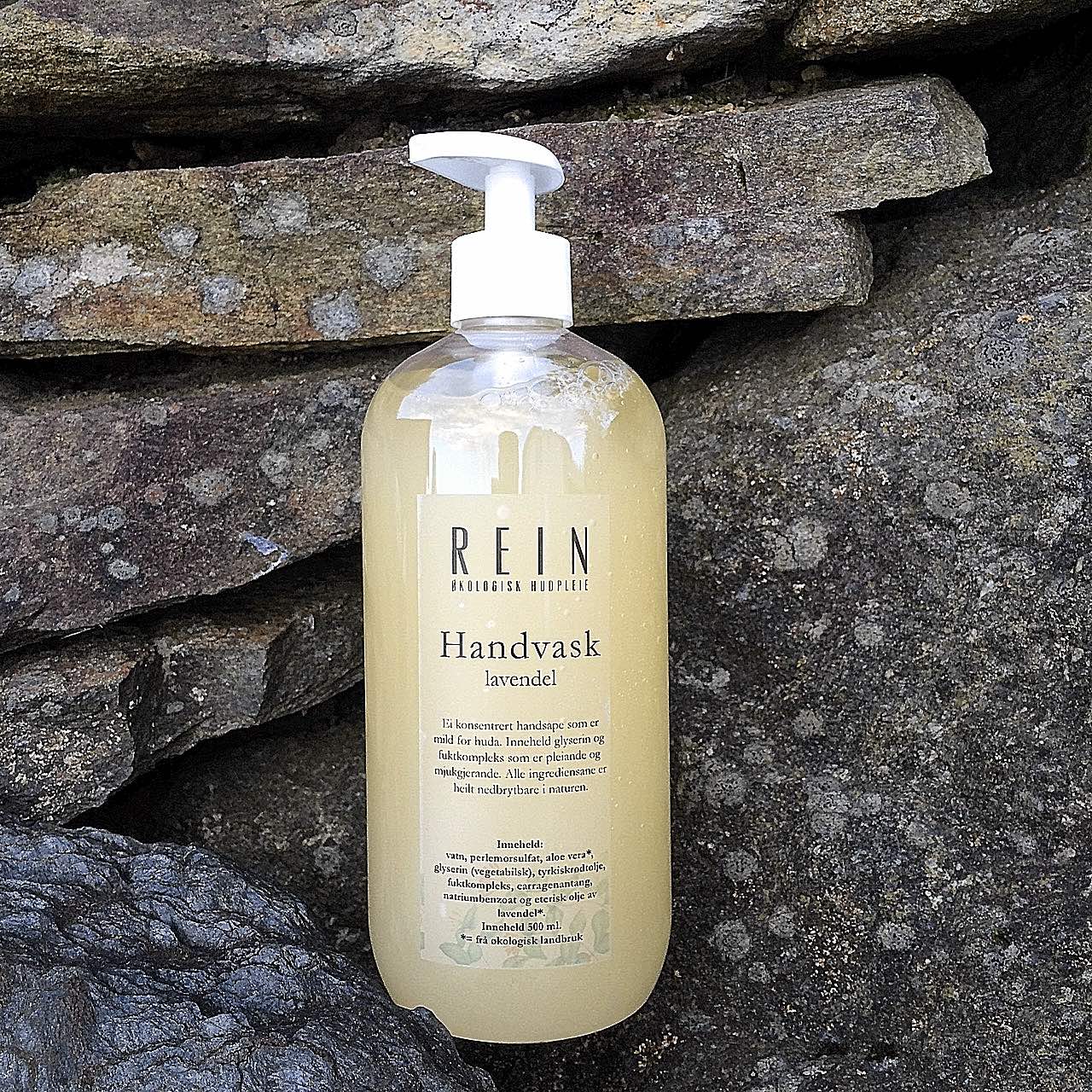 Rein hudpleie håndvask med sitrus 500 ml - Lev Logisk