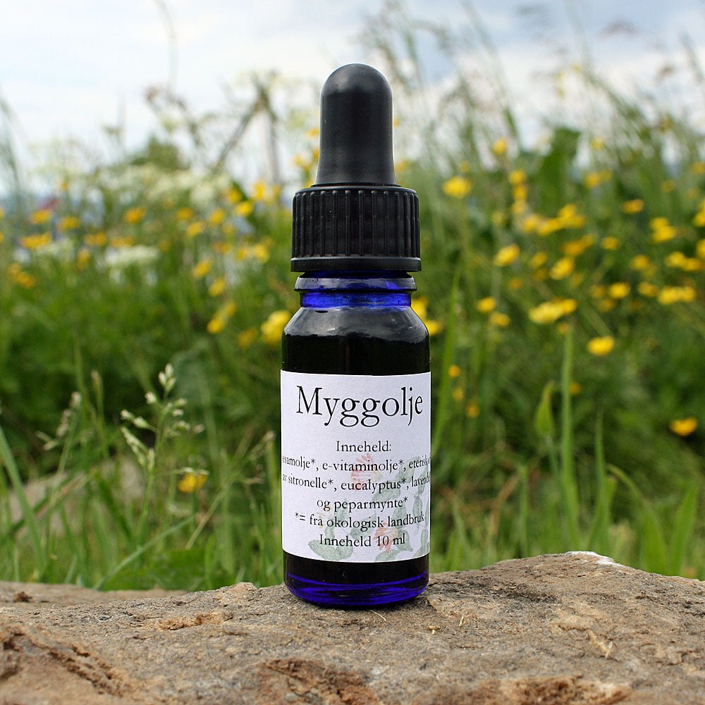 Rein hudpleie Myggolje med sitronella - Lev Logisk