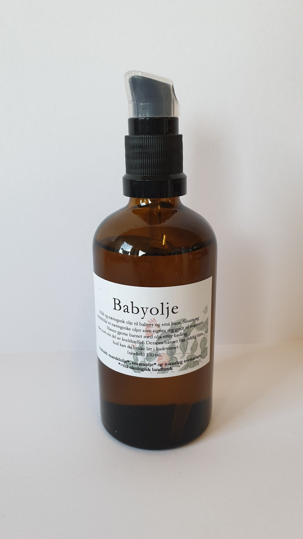 Rein Hudpleie økologisk babyolje - Lev Logisk