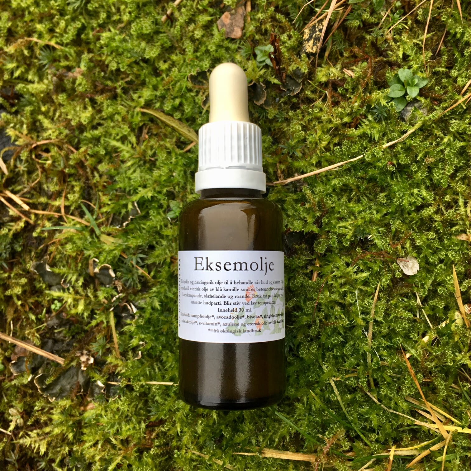 Rein hudpleie økologisk eksemolje - Lev Logisk