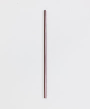 Sugerør i rustfritt stål 21,5 cm rett -Rose Gold- - Lev Logisk