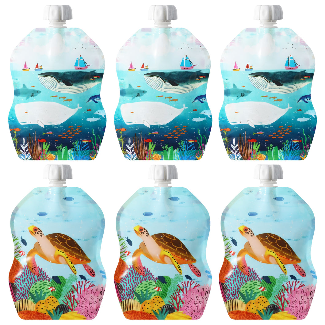 ChooMee store smoothieposer 6 pk SeaLife - Lev Logisk