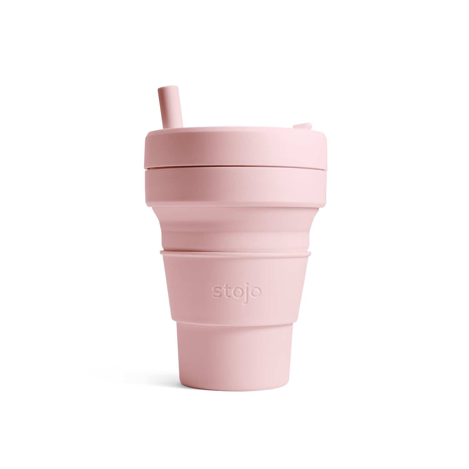 Stojo stor sammenleggbar kopp i silikon 470 ml - Carnation - Lev Logisk