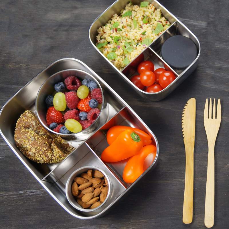 YummiiYummii matboks med 3 rom - medium - Lev Logisk